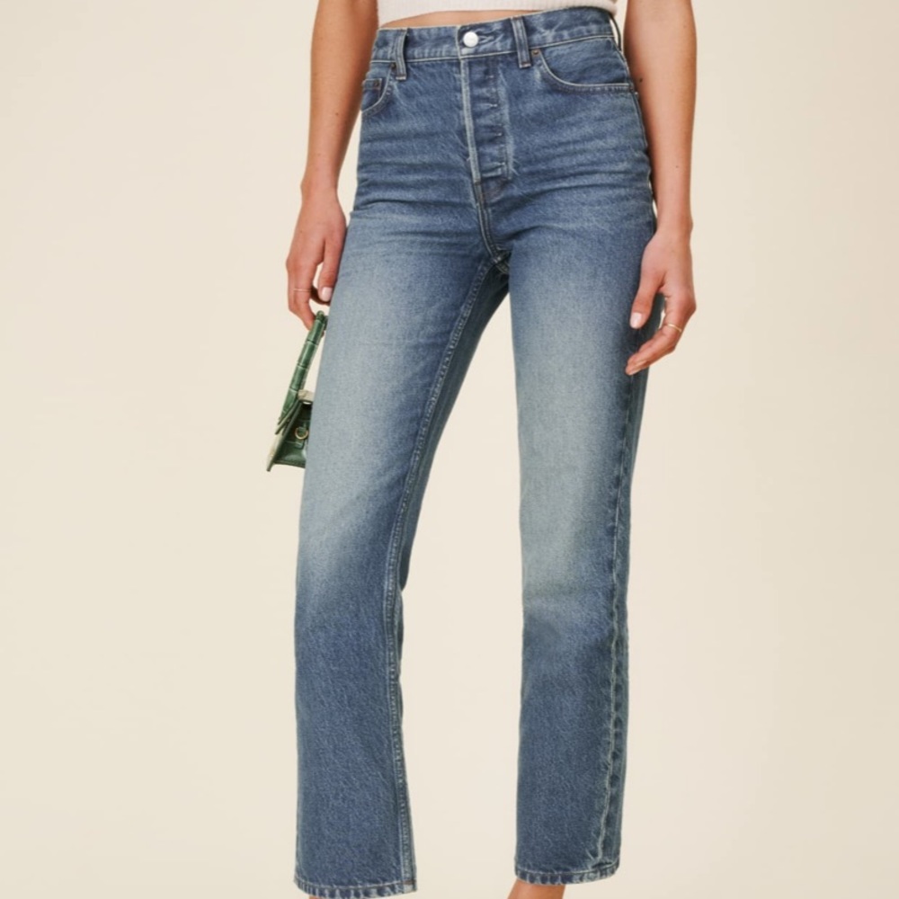 Reformation Hanna Straight Jean NWT